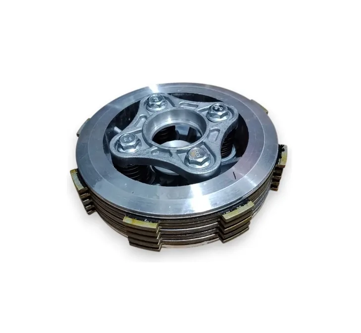 PRENSA CLUTCH COMPLETA+DISCOS TVS 160/180 /RIDER 125