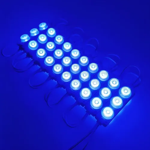 MODULO LED COB 3 PUNTOS AZUL 12V