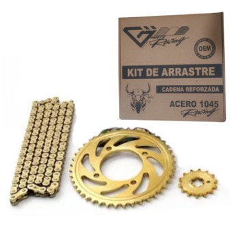 KIT ARRASTRE CRYPTON 115 (41/14) RACING DORADO