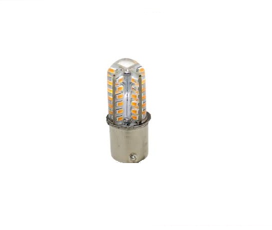 BOMBILLO DIRECCIONAL LED SILICONADOx48 FLASHEO AMARILLO