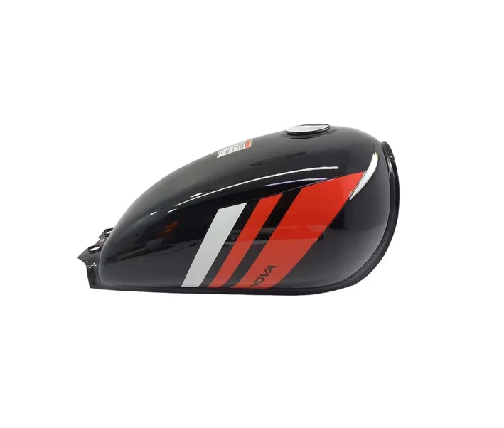 TANQUE GASOLINA GN125 NOVA NEGRO/ROJO