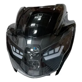 FAROLA + CARENAJE TVS APACHE RTR180/160 NEGRO