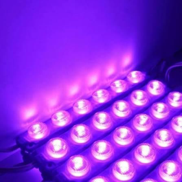 MODULO LED COB 6 PUNTOS PURPURA 12V