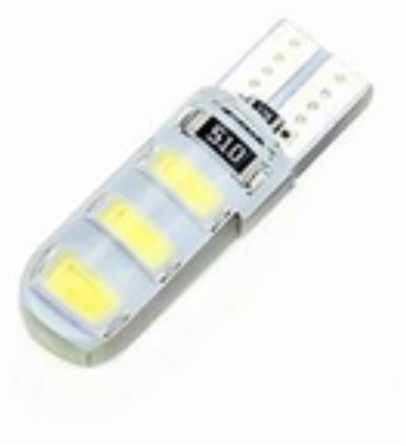 BOMBILLO BAYONETA LED SILICONADO FIJO PURPURA