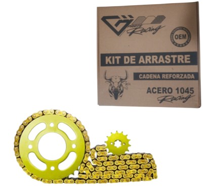 KIT ARRASTRE AX-4 / BEST / VIVA (35-14) RACING DORADO