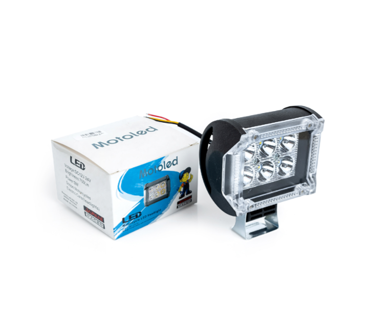 EXPLORADORA LED CUADRADA - BLANCA