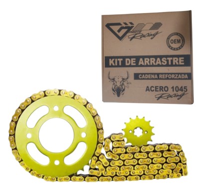 KIT ARRASTRE BOXER CT / PLATINO (42/14) RACING DORADO