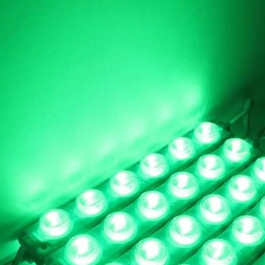 MODULO LED COB 6 PUNTOS VERDE 12V