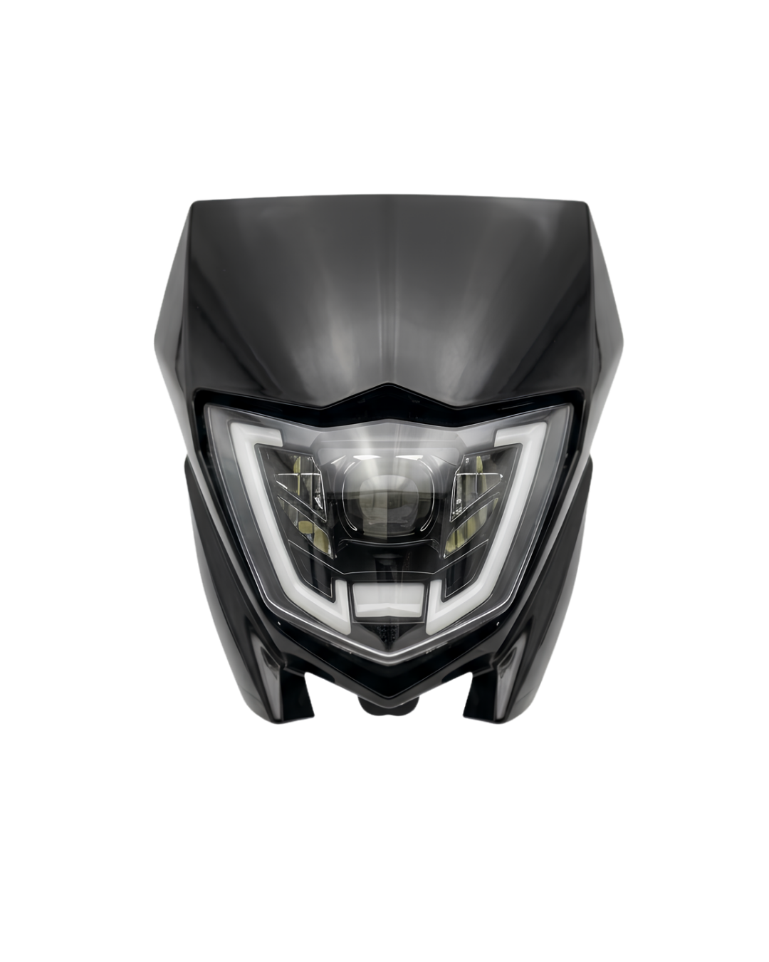 FAROLA + CARENAJE XTZ125 NEGRO - LED