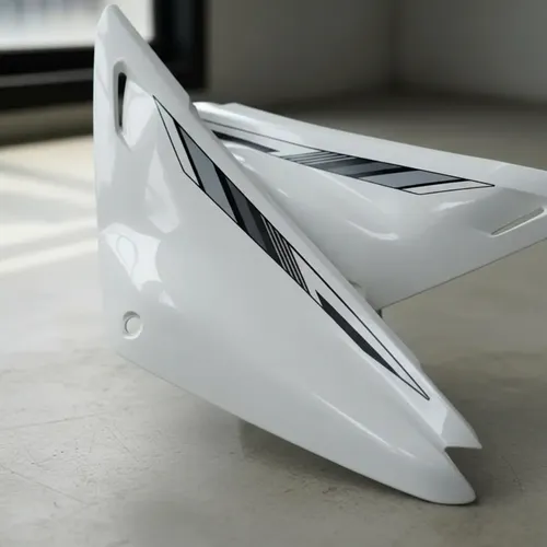 TAPA LATERAL (JGO) XTZ125 BLANCA