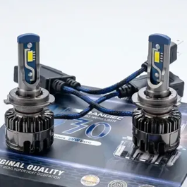 BOMBILLO LED H4 (6000 LUMENS) F30. BLANCO/AMARILLO AC (UND)