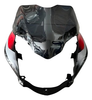 CARENAJE DISCOVER 125 /150 ST - NEGRO CALCAS ROJAS