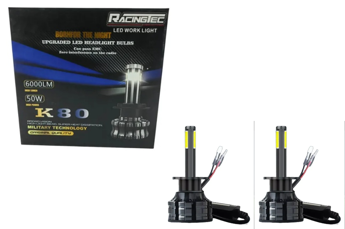 BOMBILLO LED H1-12V. 4 CARAS