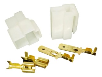 CONECTOR COMPLETO 2 PUESTOS (MOTO)
