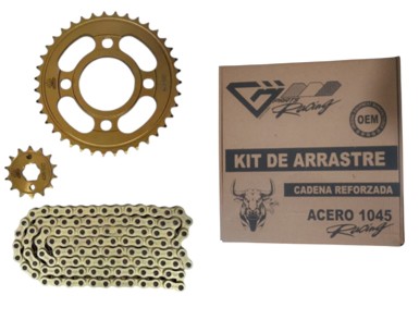 KIT ARRASTRE TV100 (39/14) RACING DORADO